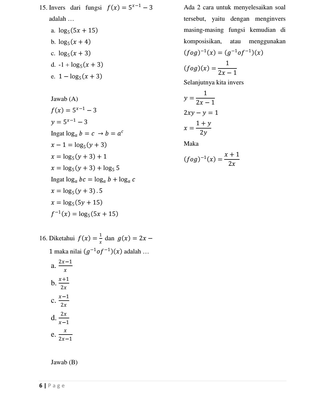Soal Ujian Semester I Matematika Peminatan Kls Xi Mia K13